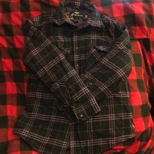 Alpinestars quilted flannel top